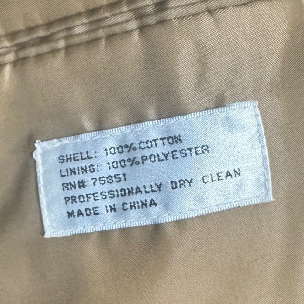 Vintage Men's Tan Corduroy Blazer Jacket 44R Academia Classic Grandpa Two Button - Picture 7 of 8